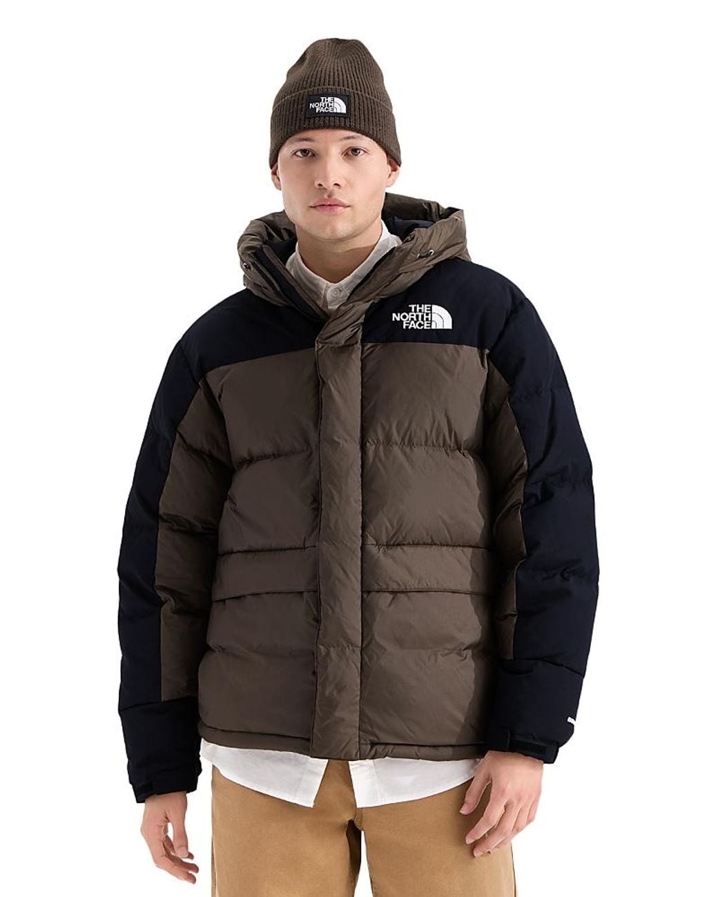 The North Face Black Hmlyn Down Parka Jacket for men