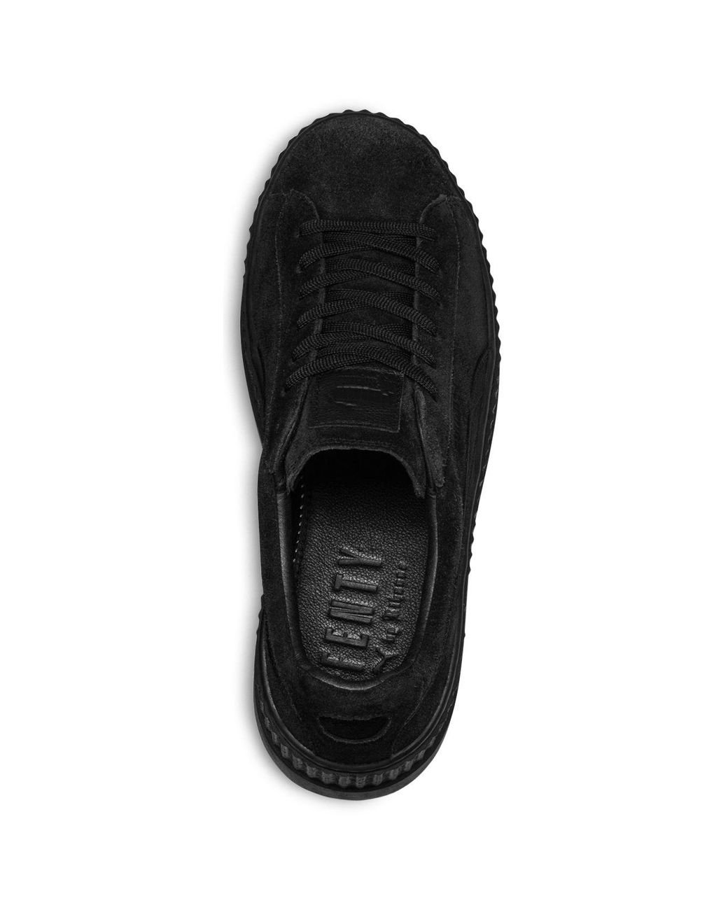 PUMA Suede Cleated Sneakers Black for Men | Lyst