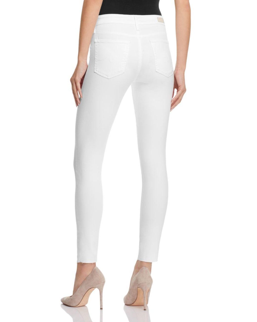 ag farrah white jeans