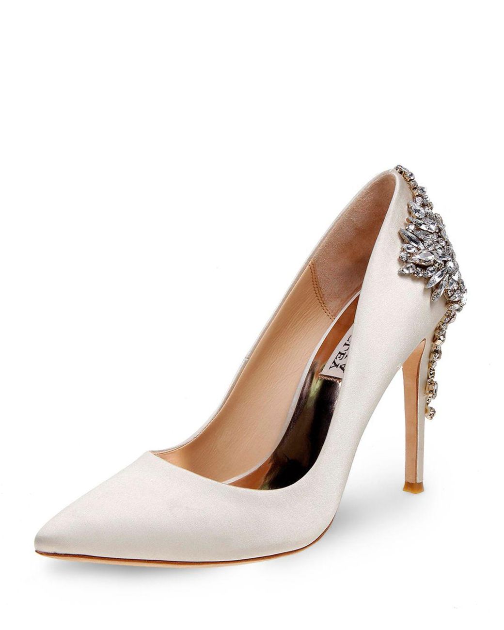 badgley mischka pointed toe pump