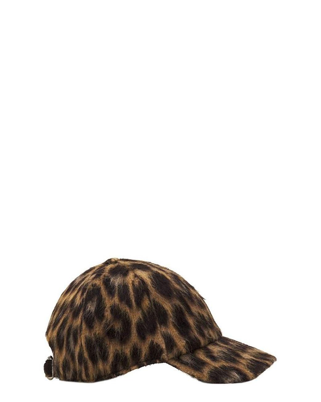 Lanvin Brown Print Cap for men