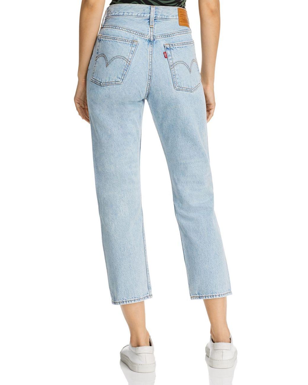 Levi's Wedgie Straight Jeans In Montgomery Baked in Blue | Lyst