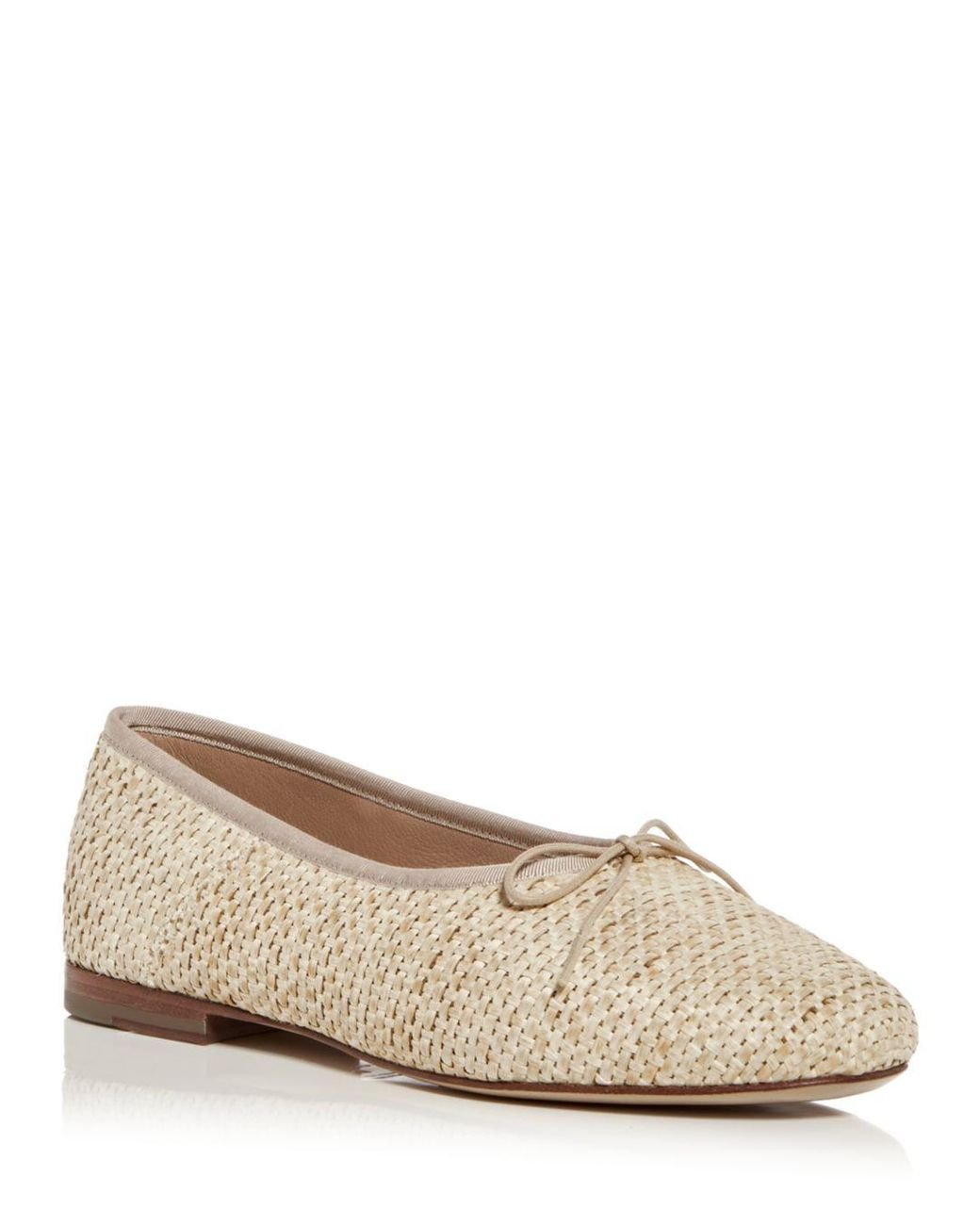 Mansur Gavriel Dream Woven Ballet Flats in Natural Lyst