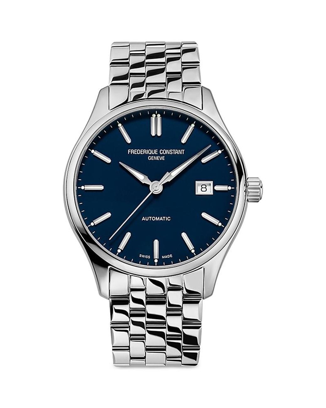 Frederique Constant Blue Classics Index Watch, 40Mm for men