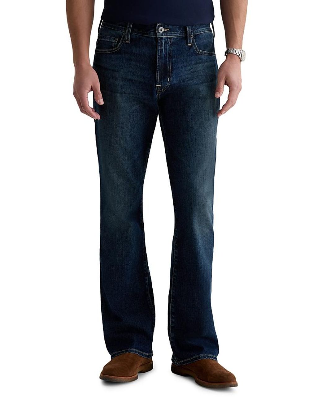 AG Jeans Clint Classic Bootcut Fit Jeans in Blue for Men | Lyst