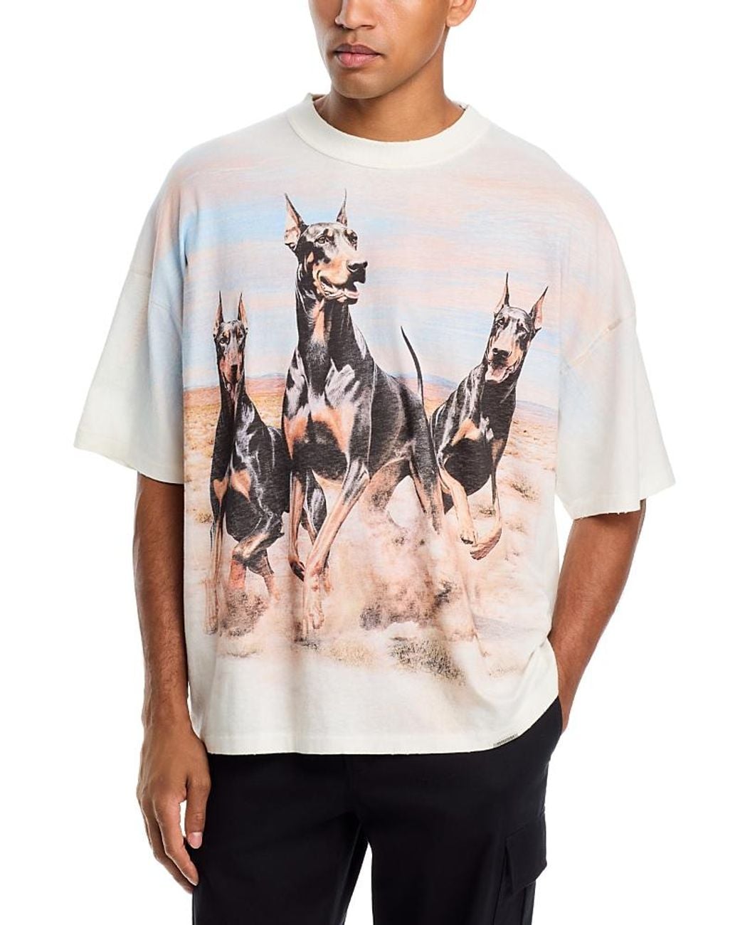 Represent Natural Western Dobermans Graphic Tee for men