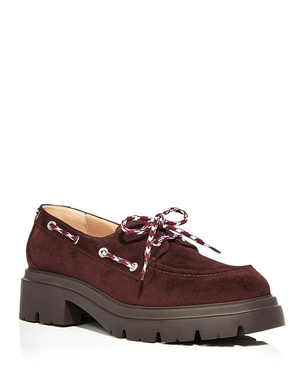 Stuart Weitzman Brown Hudson Lite Loafer Flats