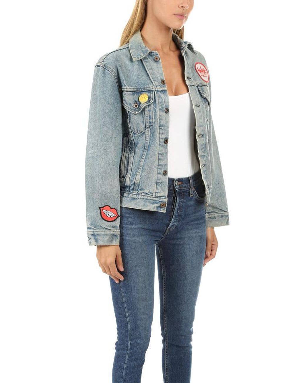 black panther denim jacket