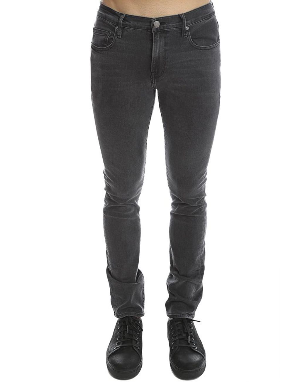 FRAME Cotton Vinoodh Skinny in Grey 