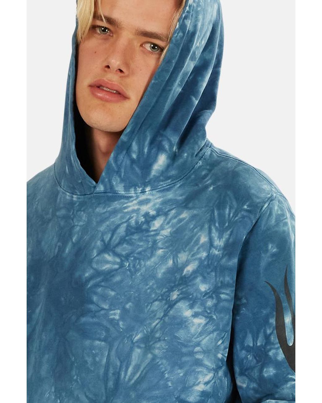 tie dye hoodie sweater