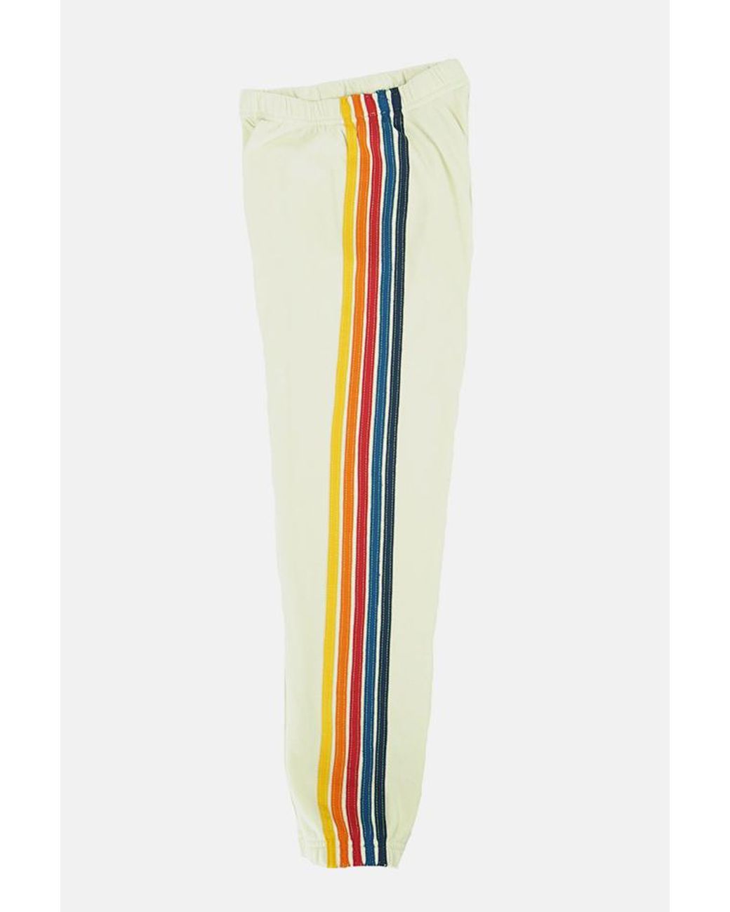 aviator nation white sweatpants