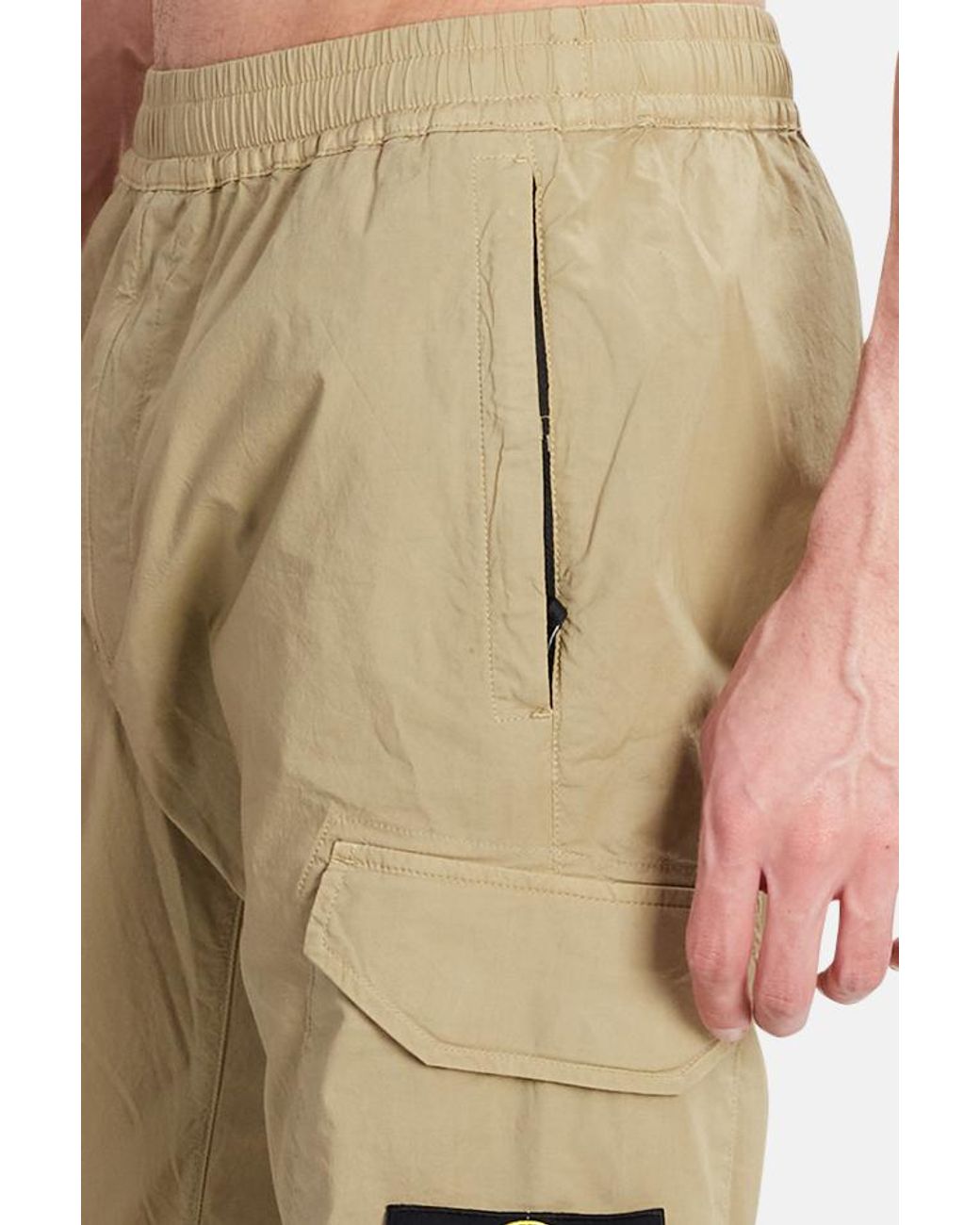 stone island poplin cargo