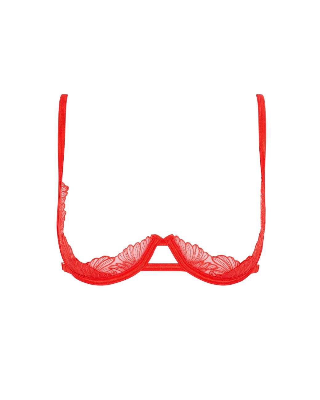 Bluebella Red Carmen Bra Flame Scarlet