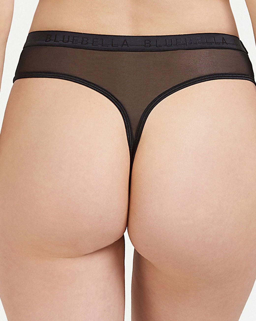 Bluebella Black Oslo High-Waist Thong