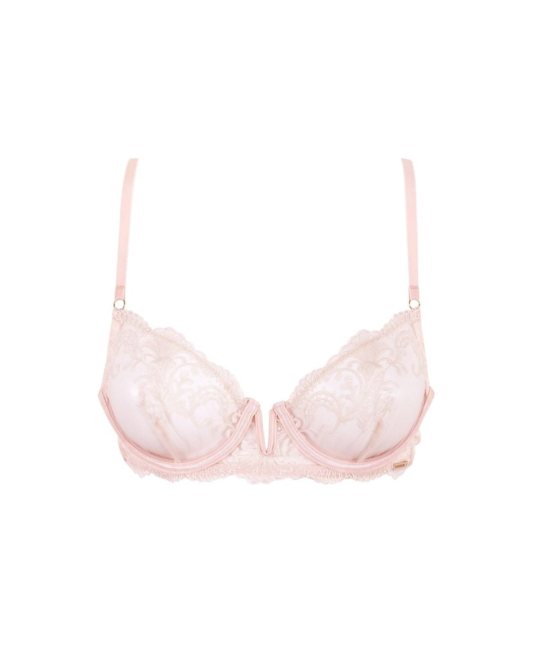 Bluebella Pink Marseille Wired Bra Pearl