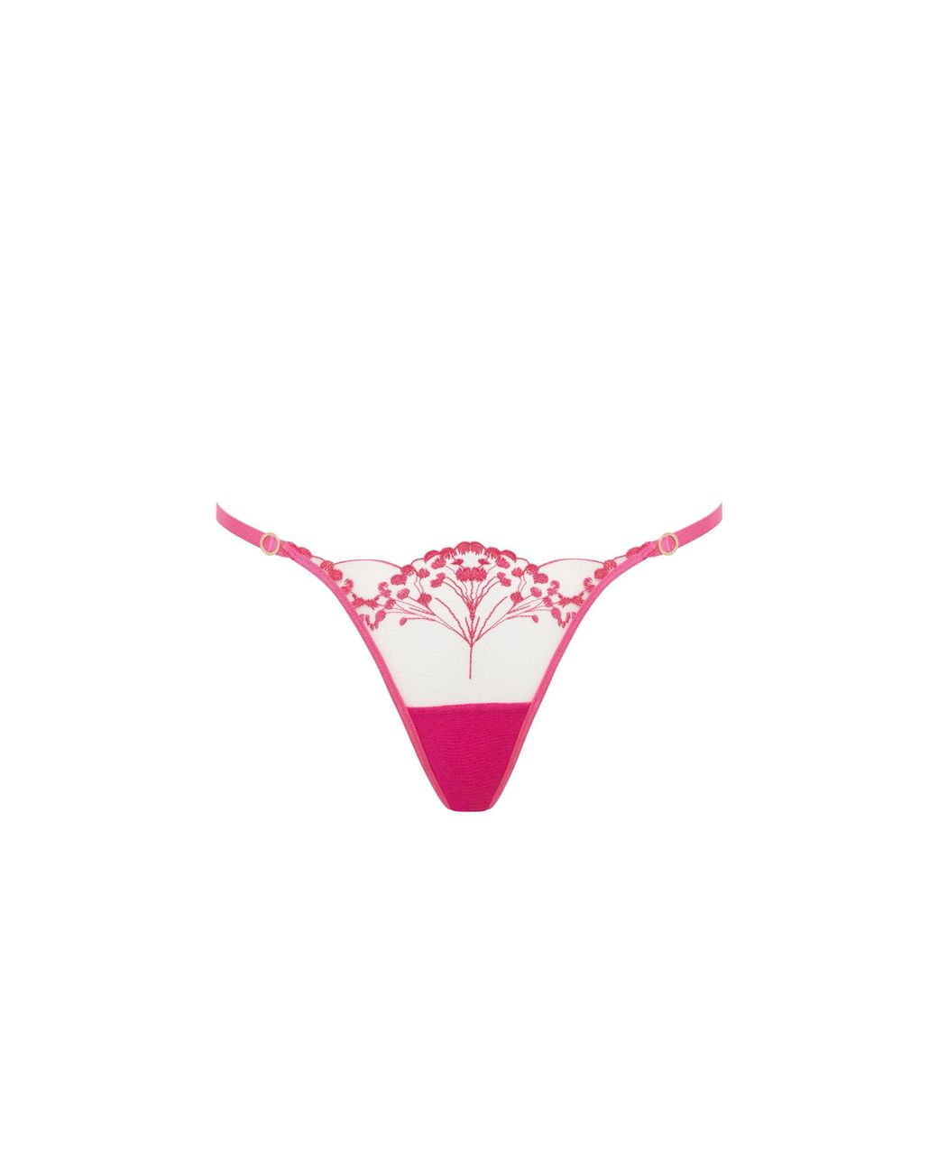 Bluebella Pink Marisa Brief Fuchsia/Sheer