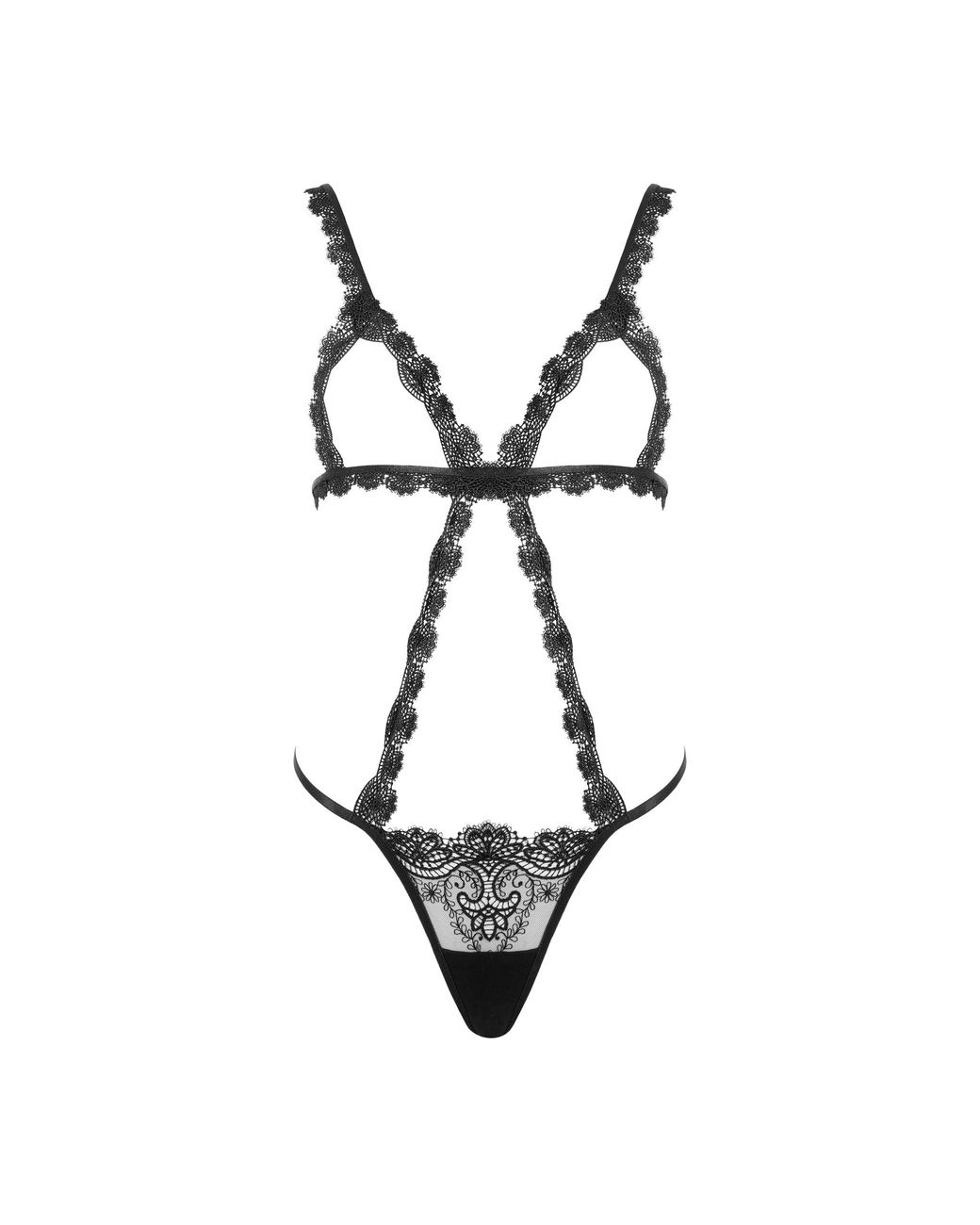 Bluebella White Bluebella Arella Open Bodysuit