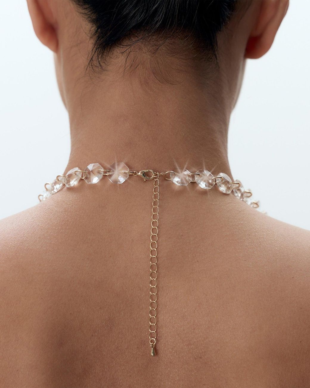 Bluebella White Crystal Harness Clear