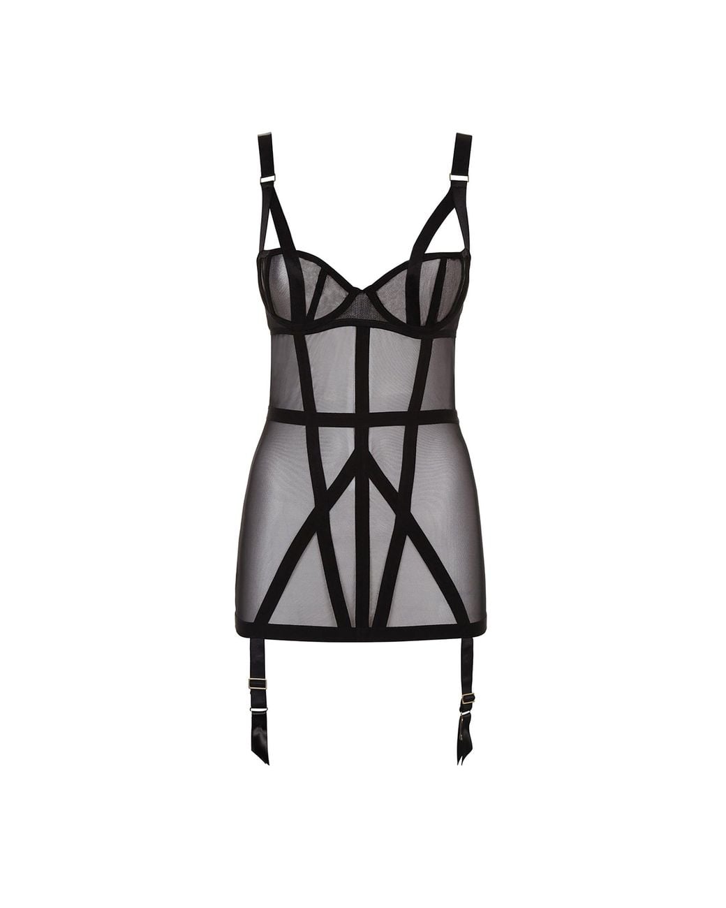 Bluebella Black Karolina Basque