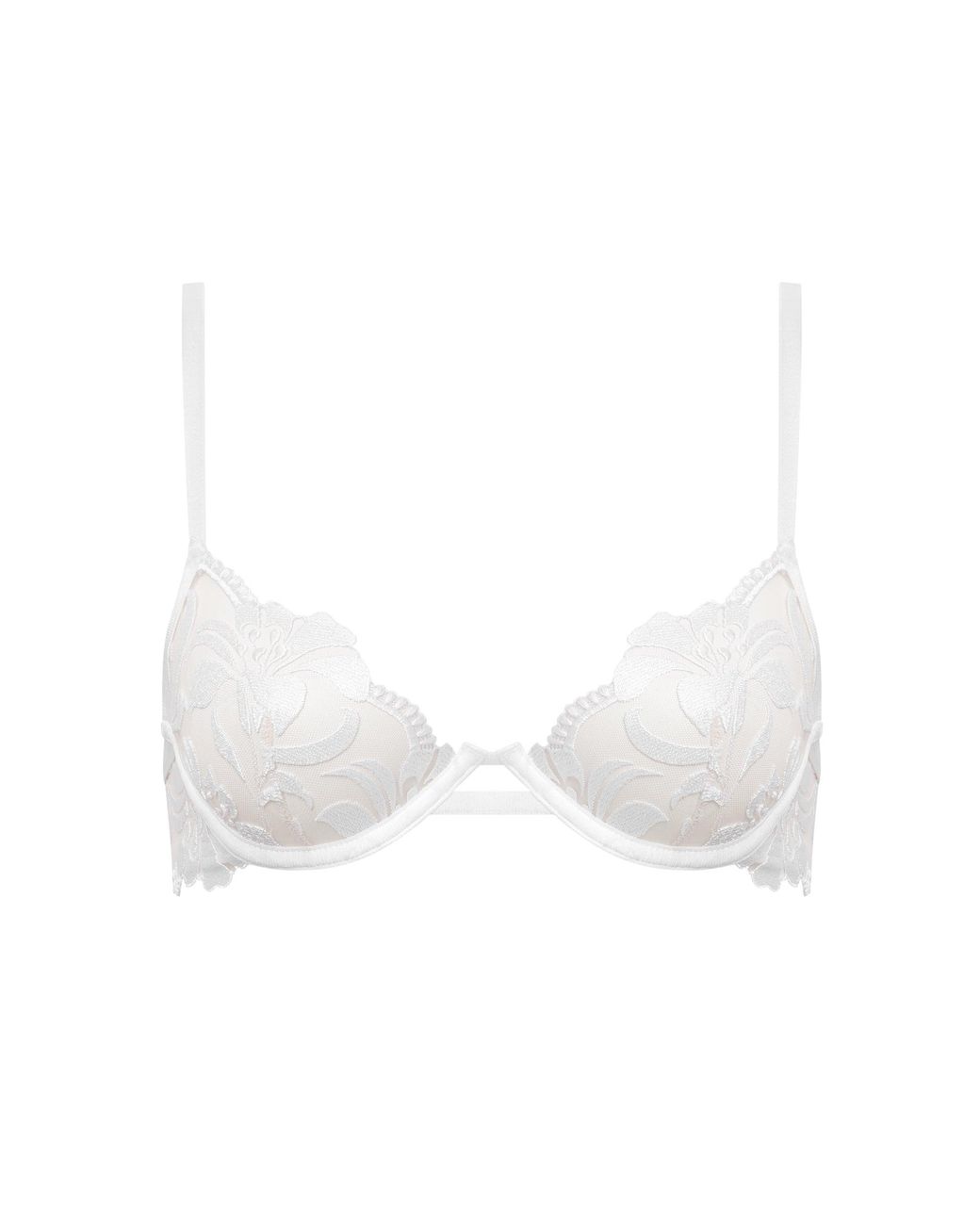 Bluebella Brown Leonora Floral Embroidered Bra