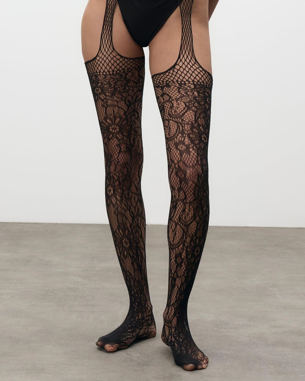 Bluebella White Fishnet Body Stocking