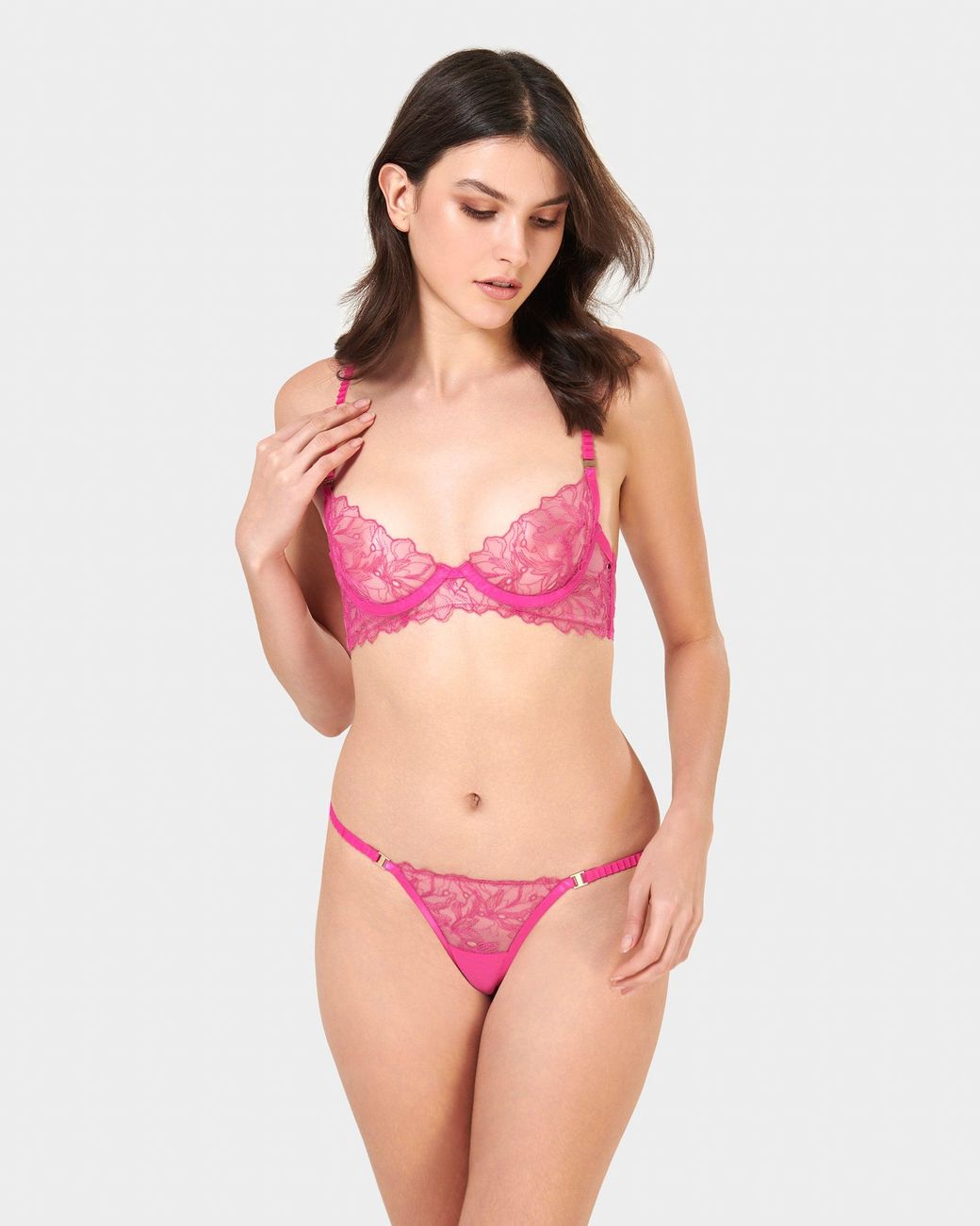 Bluebella Astra Wired Bra Fuchsia Pink