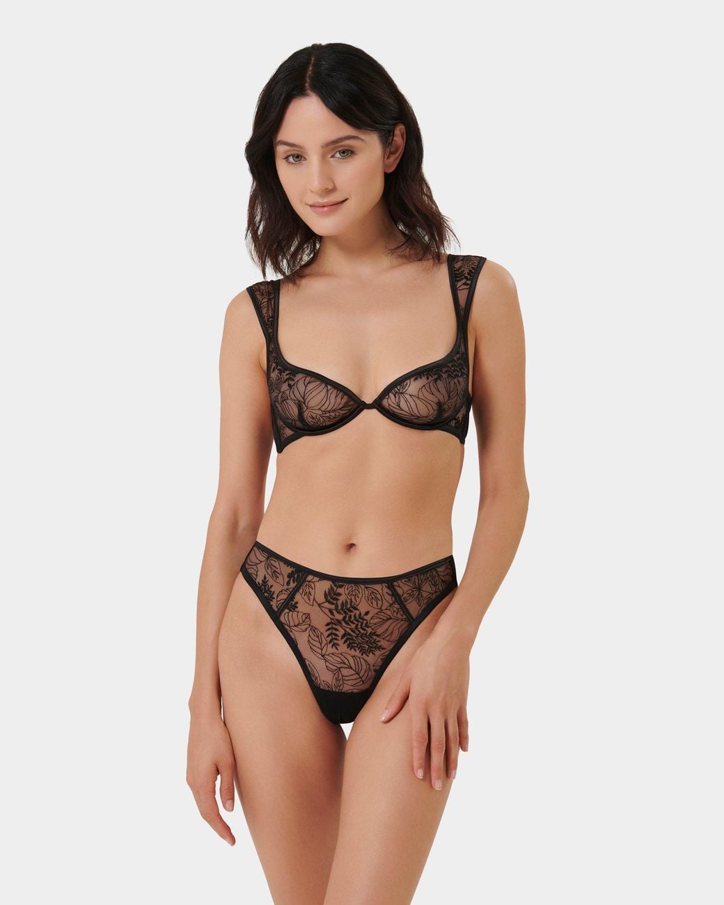 Bluebella Gray Seraphim High-Waist Thong