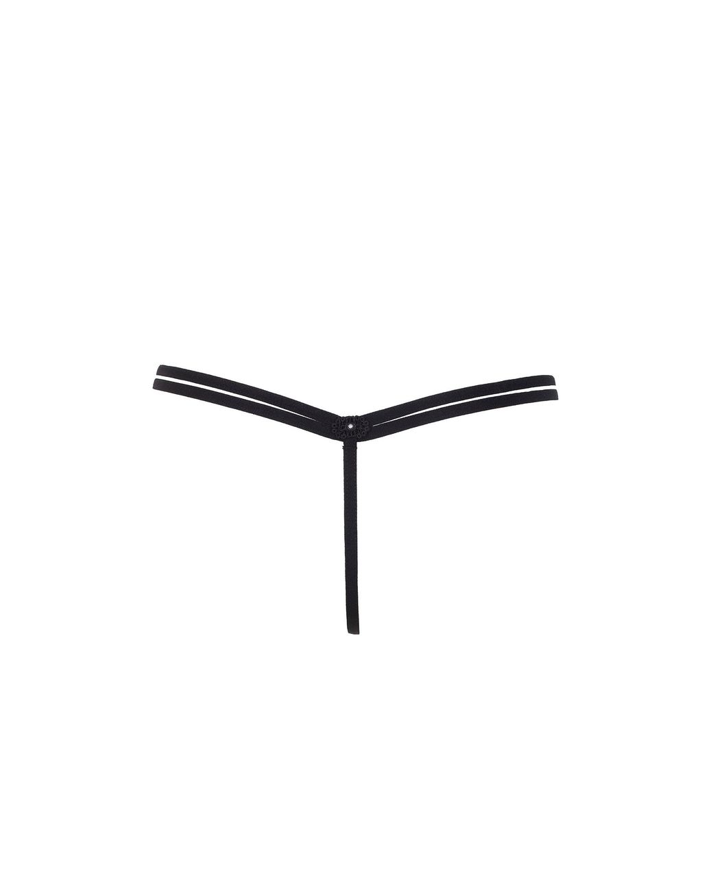 Bluebella Black Nova Open Thong