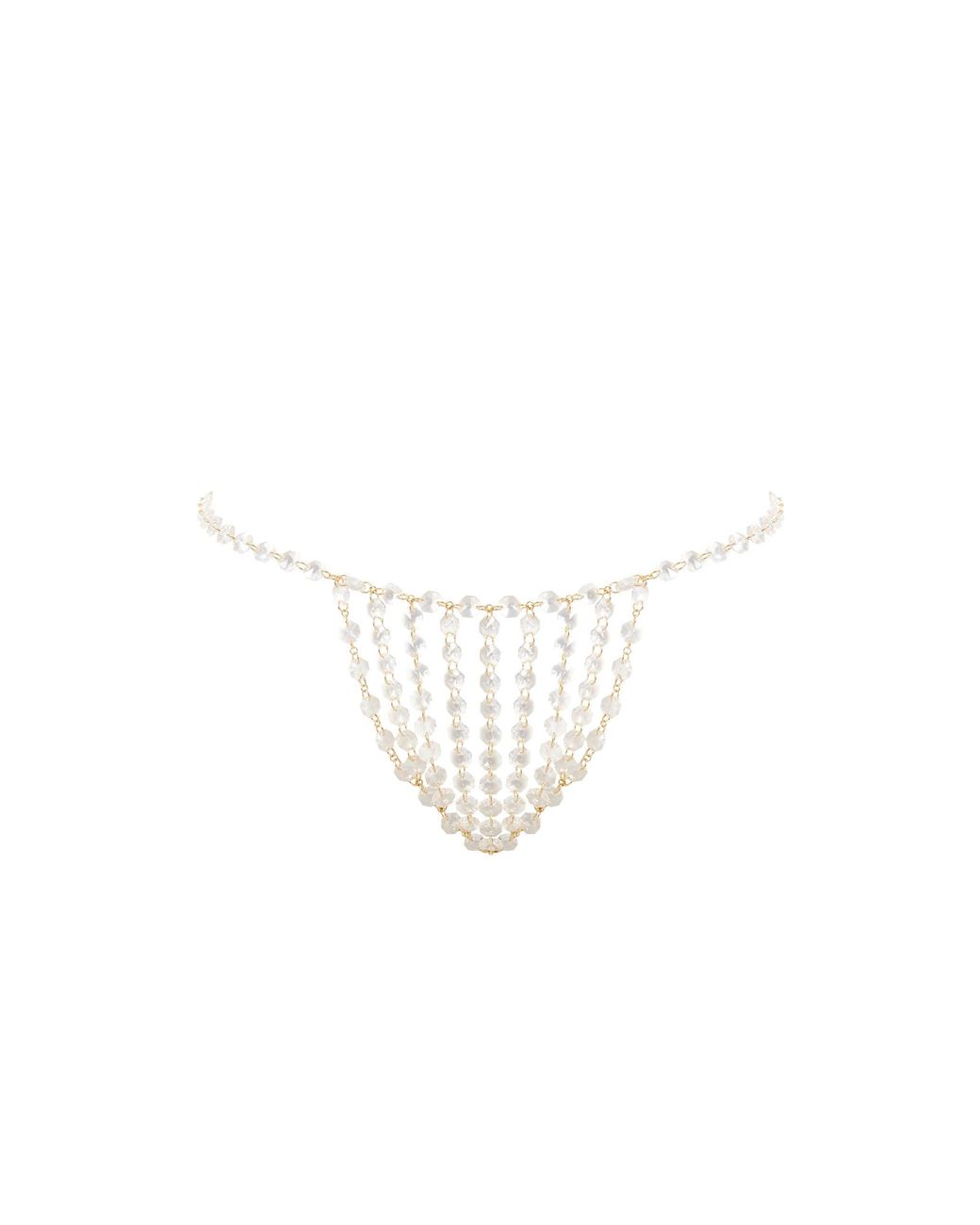 Bluebella String En Cristal Bluebella en coloris White