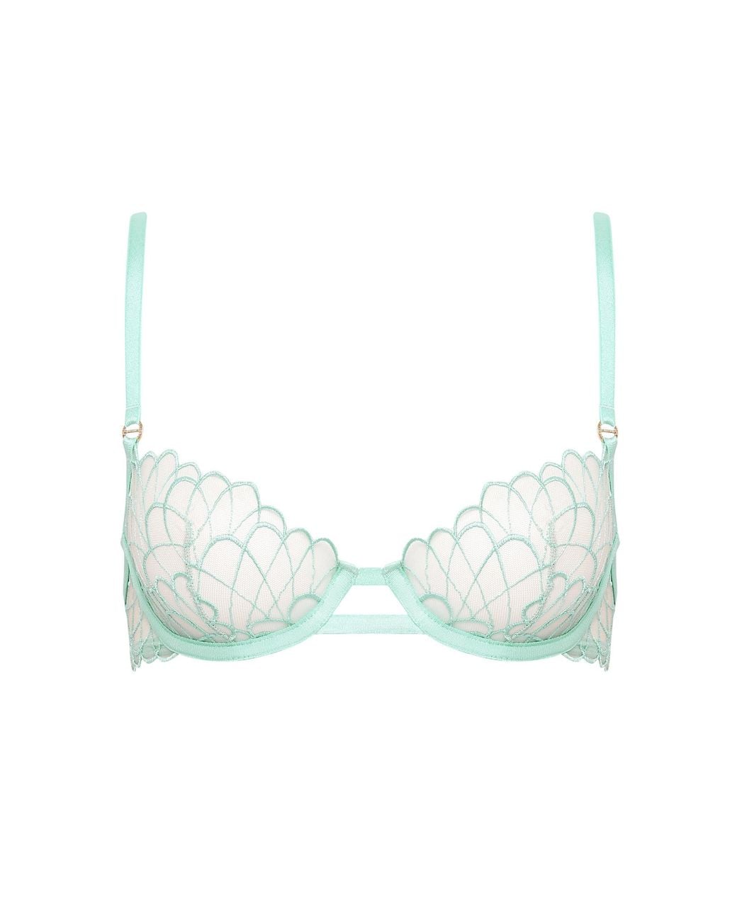 Bluebella Blue Rosetta Wired Bra Mint