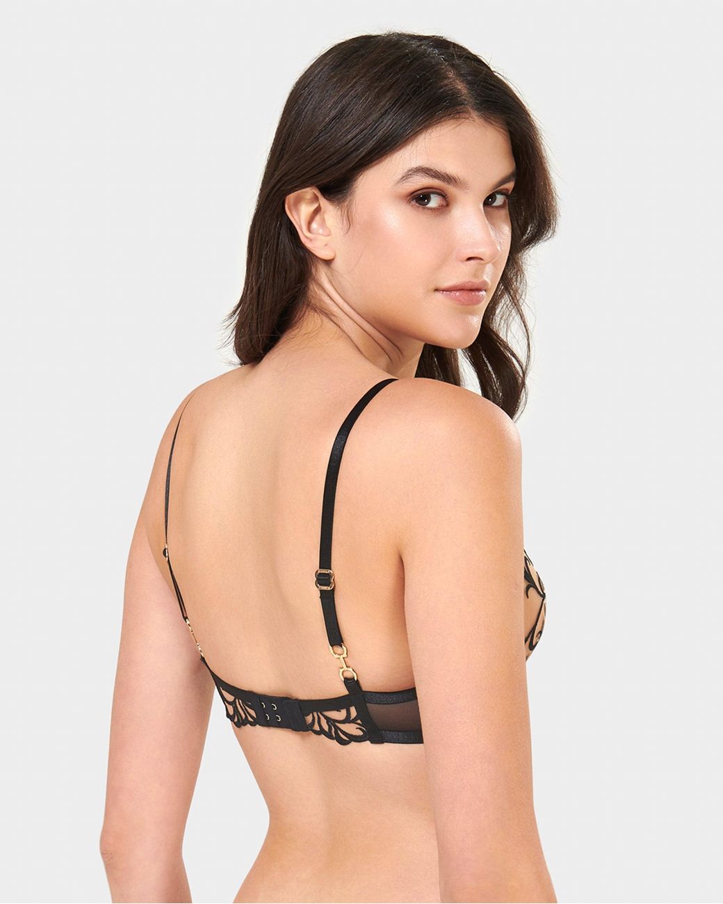 Bluebella Black Harriet Eco Bra/Sheer