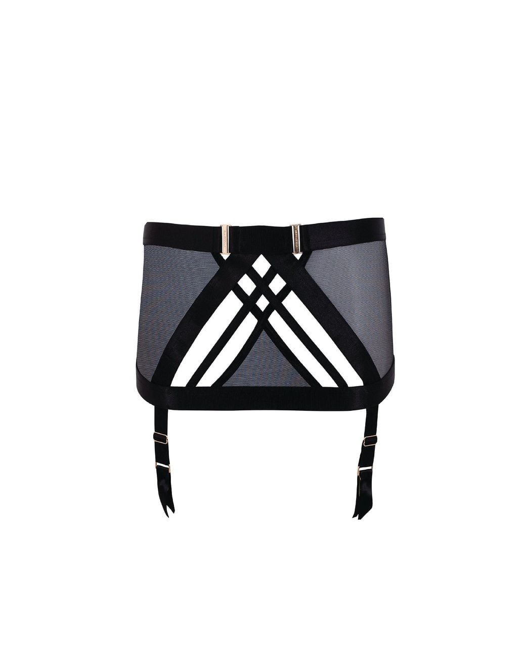 Bluebella Black Sawyer Skirt Suspender