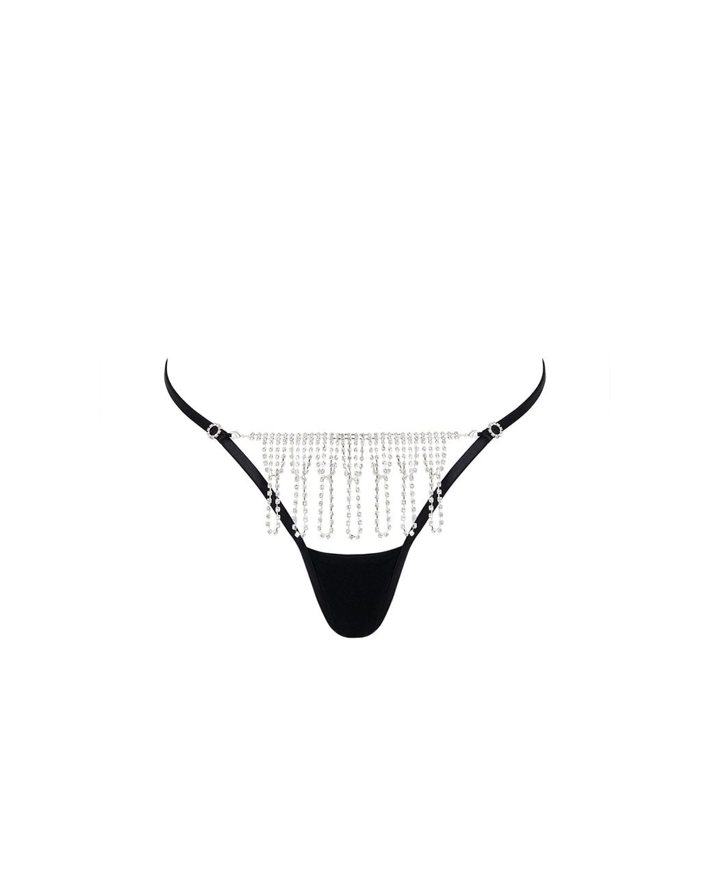 Bluebella Natural Estelle Open Diamante Thong