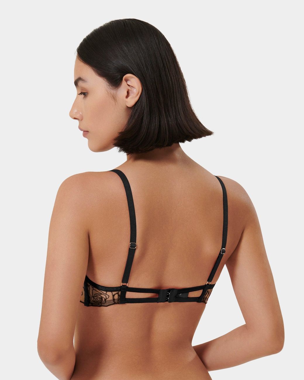 Bluebella White Rosalie Embroidered Balcony Bra