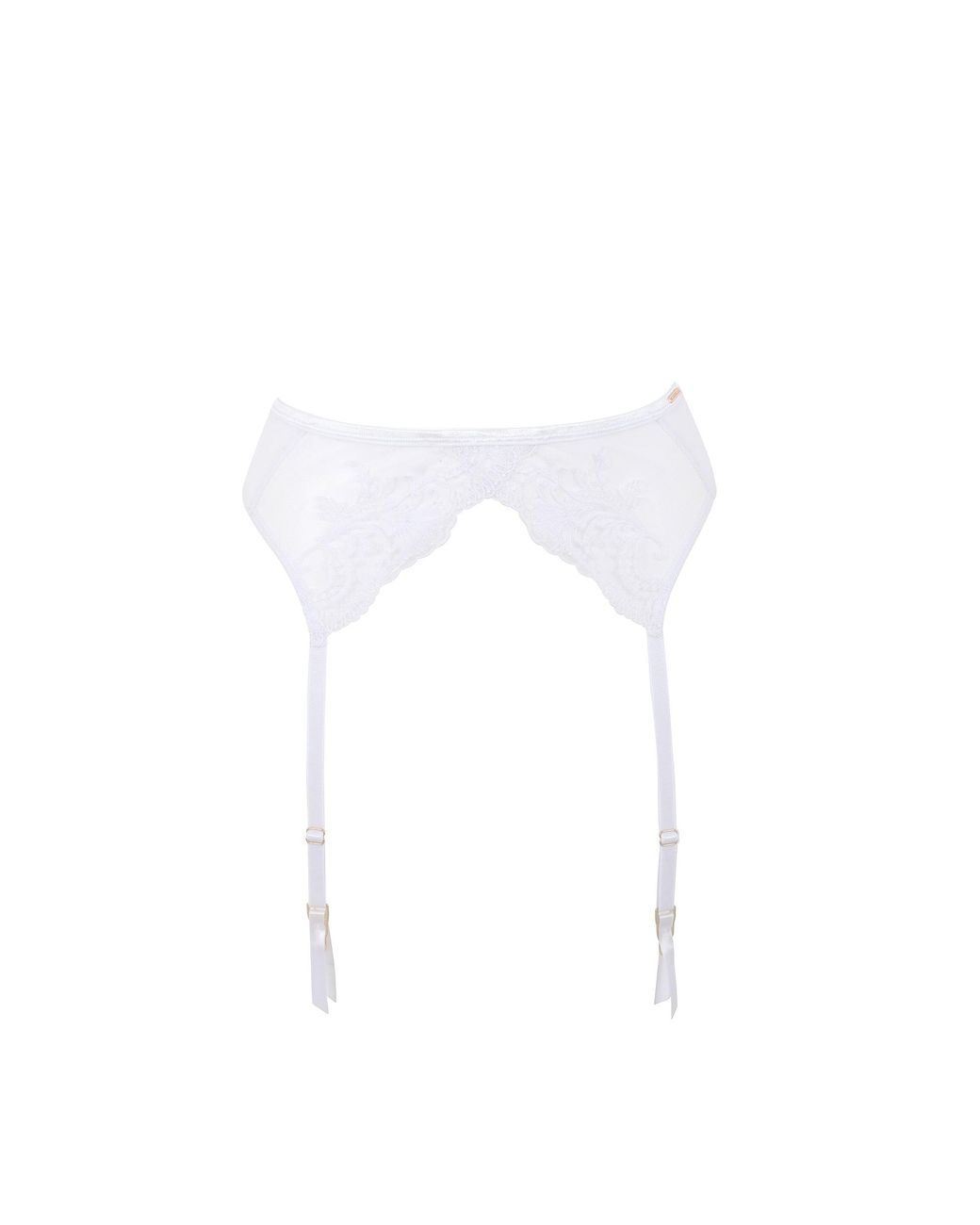 Bluebella White Marseille Suspender
