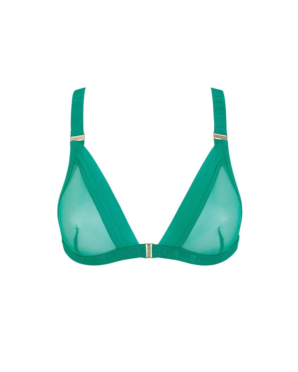 Bluebella Green Lilia Soft Bra Columbia