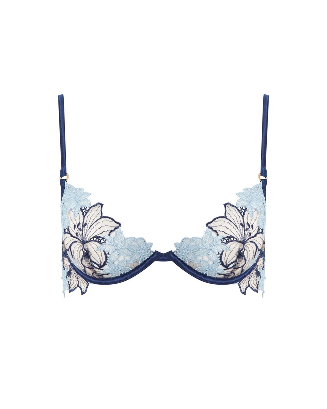 Bluebella Blue Calantha Floral Lace Bra