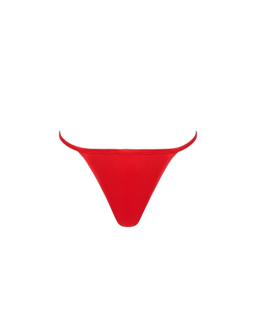Bluebella Red Cara Satin Thong