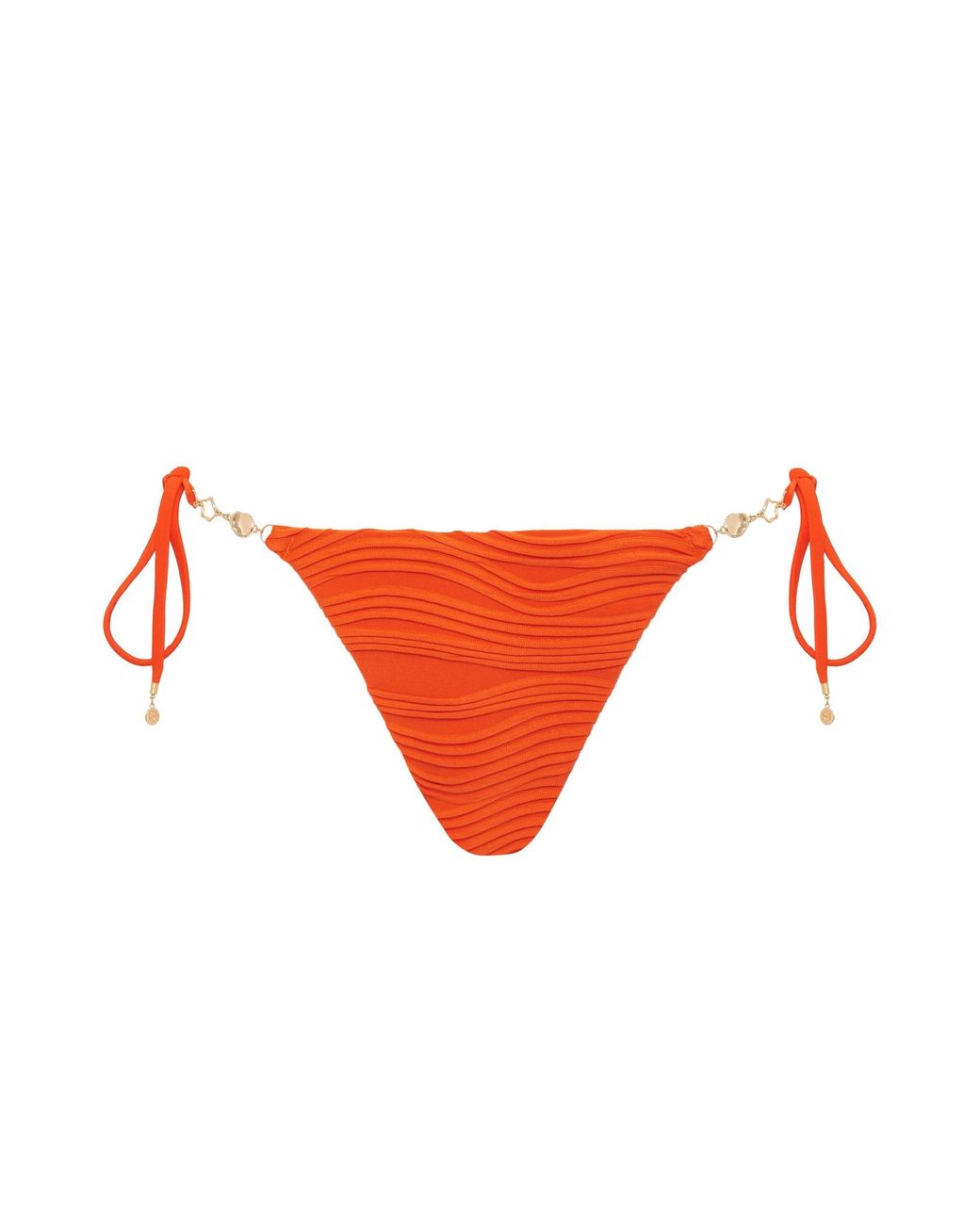 Bluebella Orange Orta Tie-Side Bikini Brief
