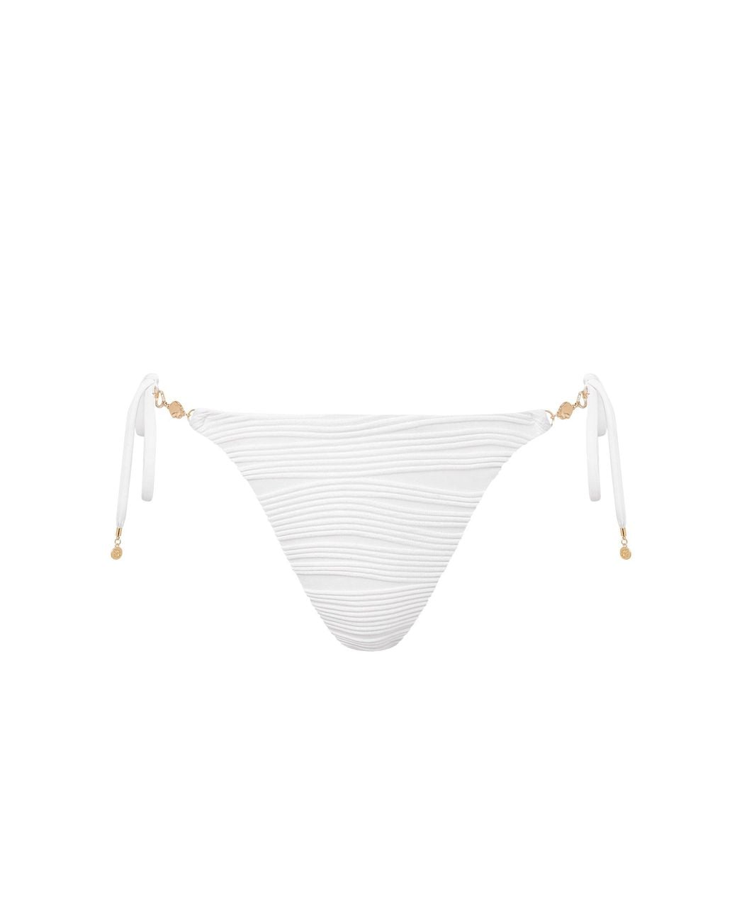 Bluebella White Orta Tie-Side Bikini Brief