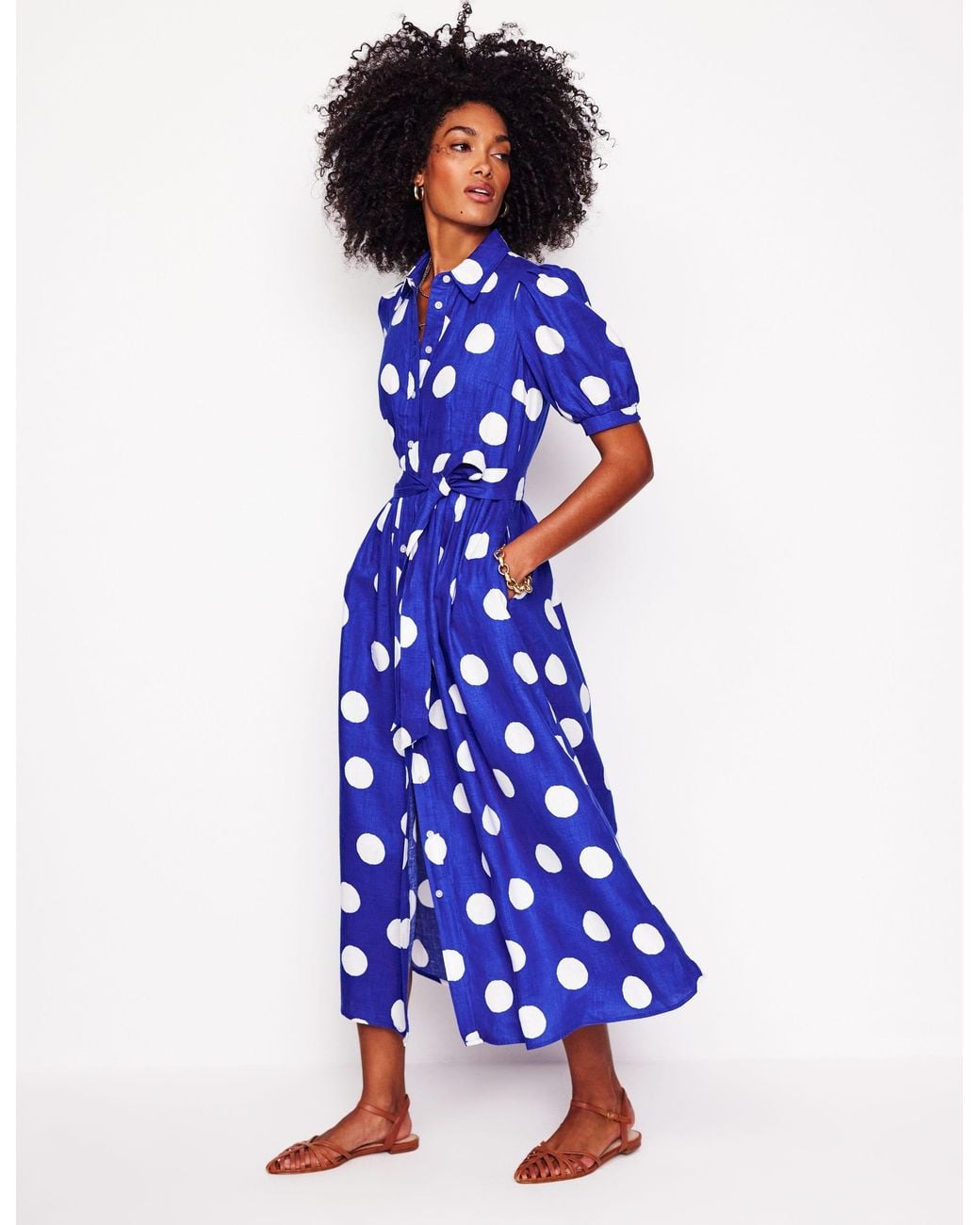 alexa maxi shirt dress Alexa Linen Maxi Shirt Dress - Rich Emerald Gingham