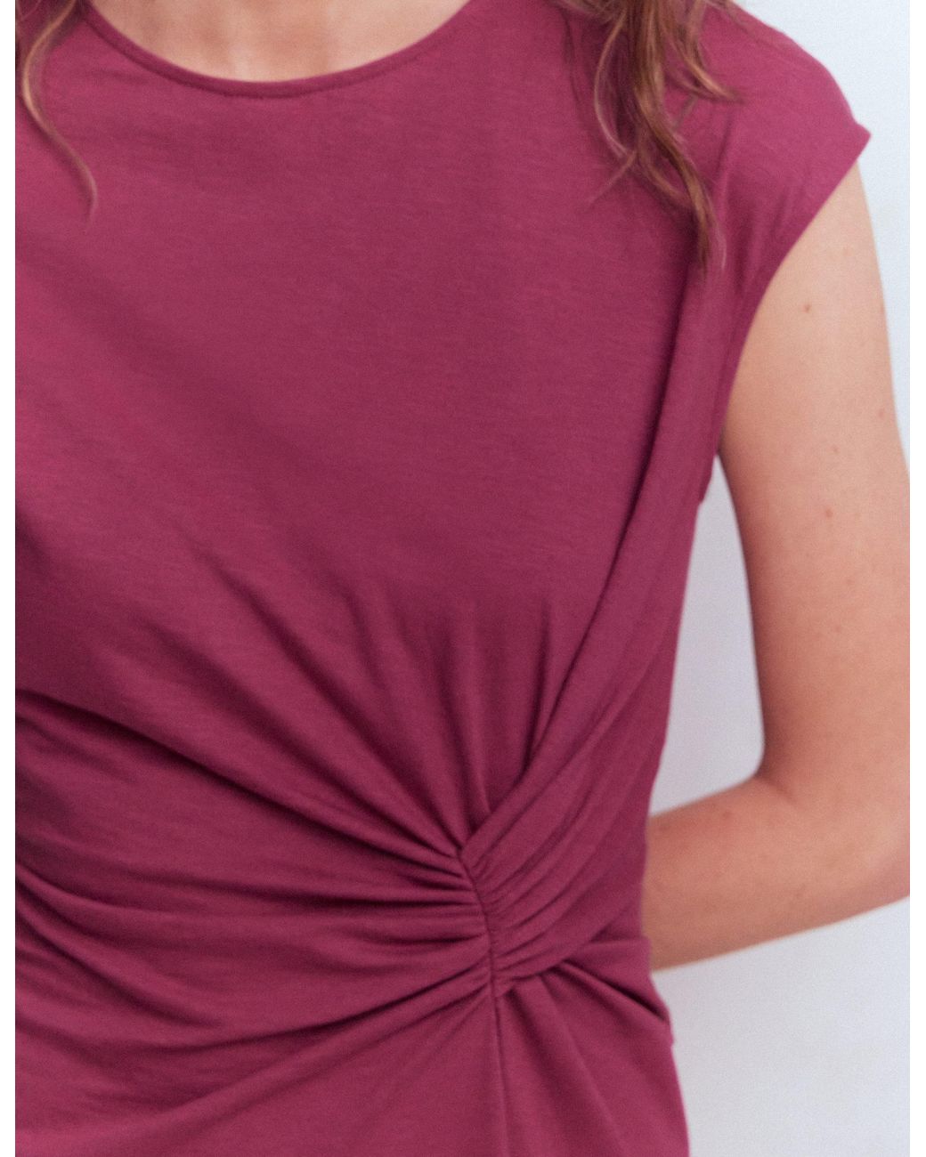 Boden Purple Delilah Twist Short Dress