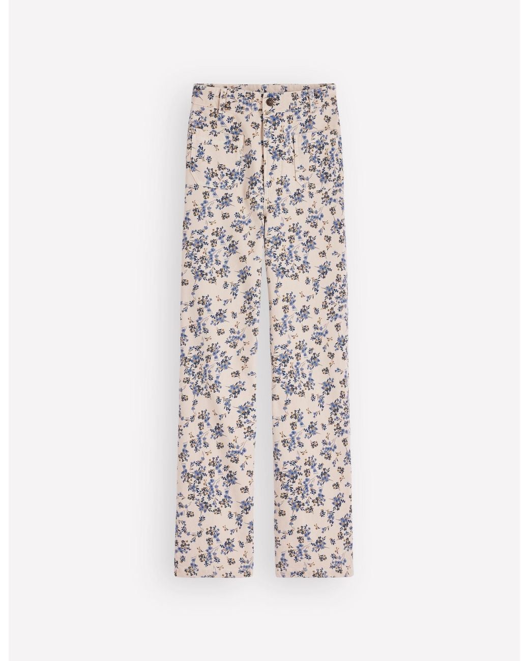 Boden Gray Straight Leg Pocket Jeans