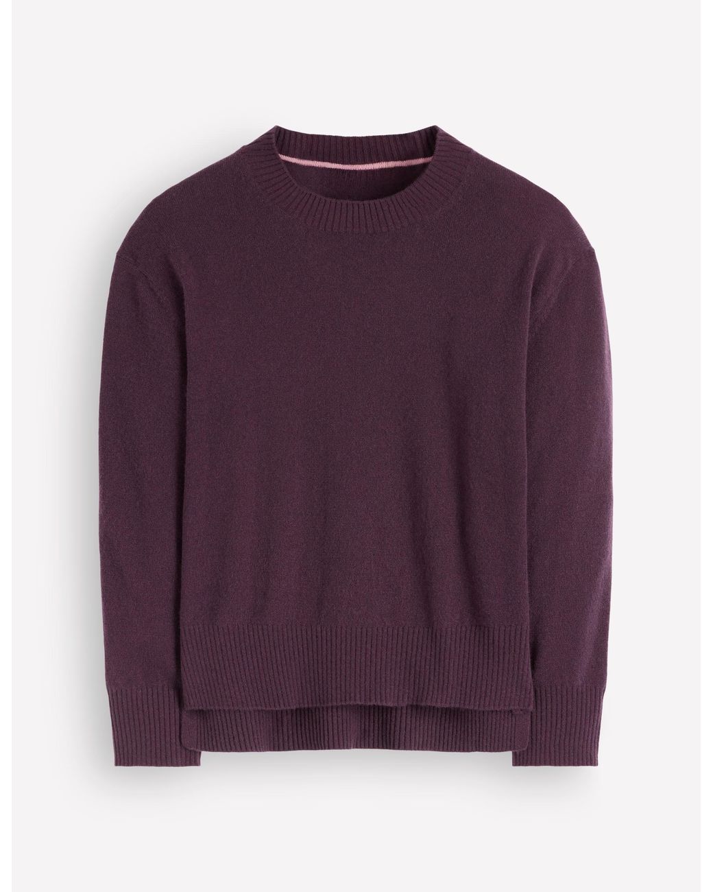 Boden Blue Fay Cashmere Crew Neck Sweater