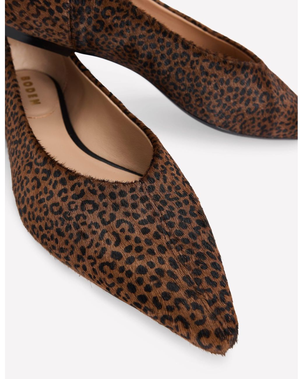 Boden Brown Nigella Pointed Toe Flats