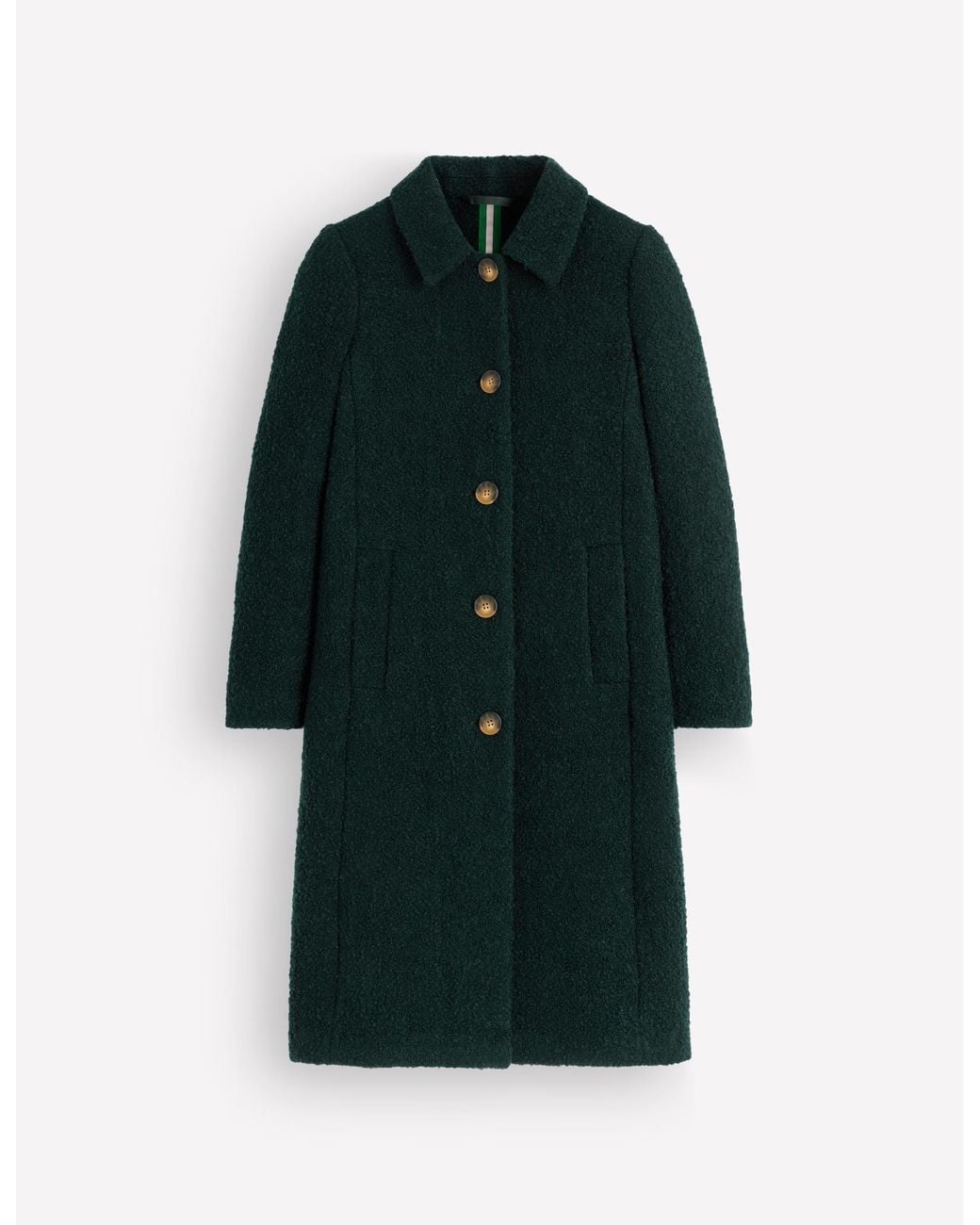 Boden Green Aylesford Longline Coat