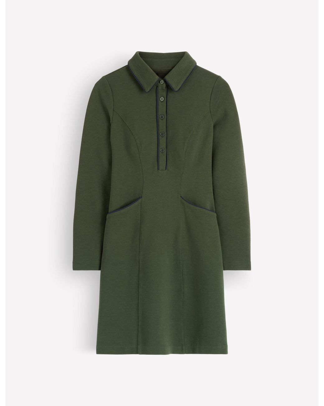 Boden Green Catrin Shift Ottoman Dress
