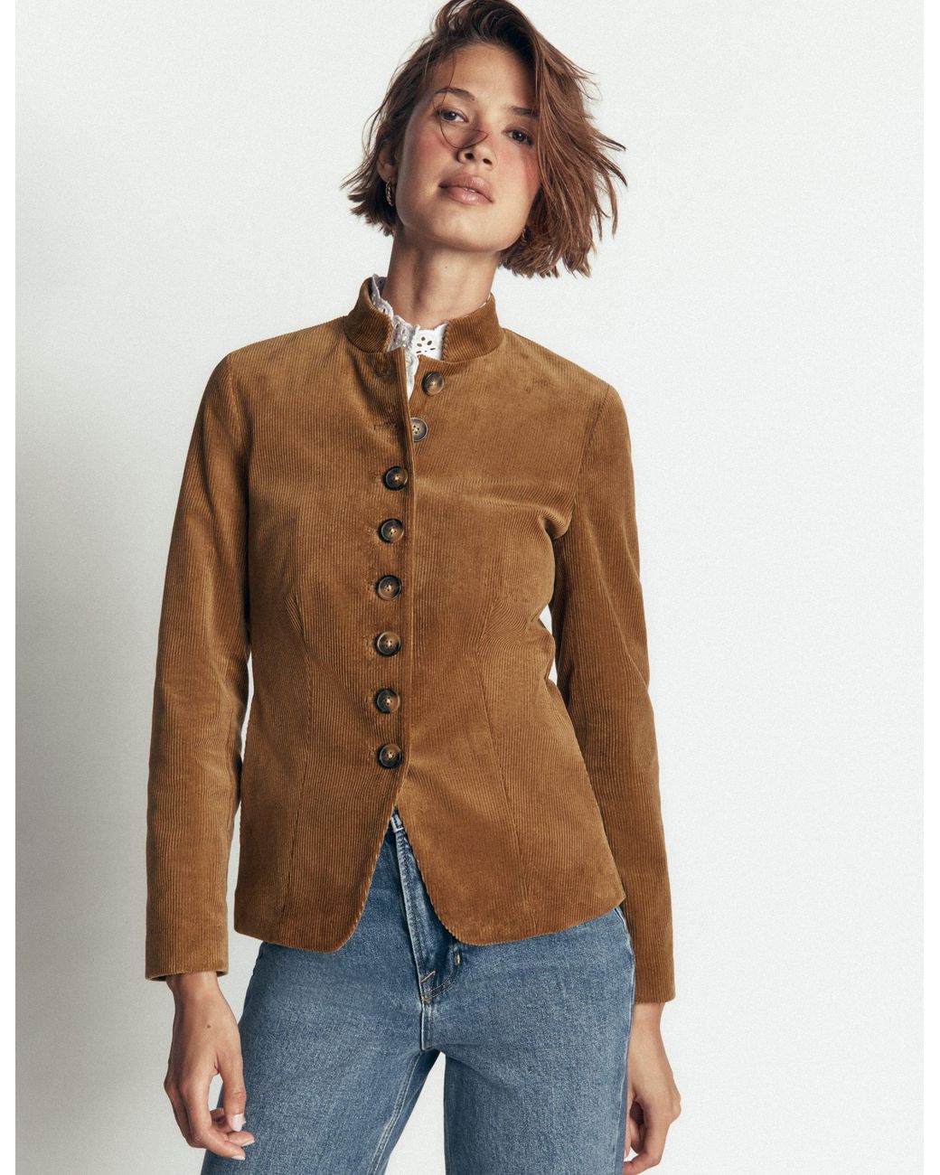 Boden Natural Hereford Military Cord Jacket