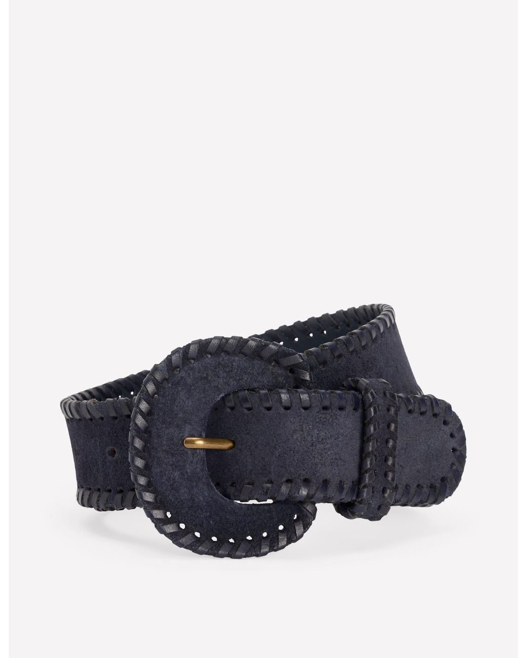Boden Blue Covered Whipstitch Belt