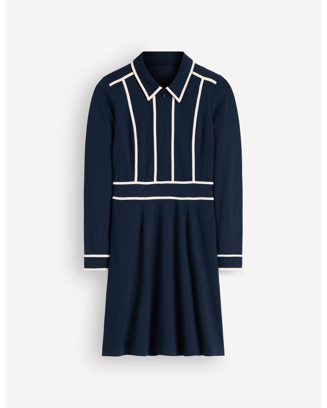 Boden Blue Ula Ponte Short Dress